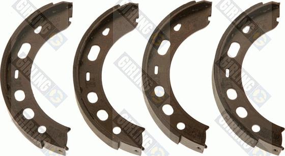 Girling 5187069 - Комплект тормозов, ручник, парковка autospares.lv