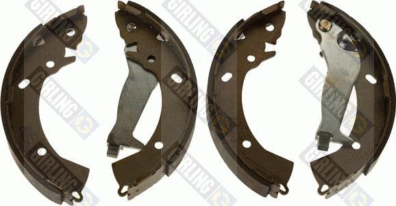 Girling 5187079 - Комплект тормозных колодок, барабанные autospares.lv