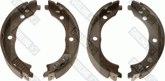 Girling 5187159 - Комплект тормозов, ручник, парковка autospares.lv