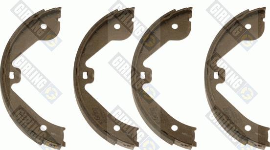 Girling 5187189 - Комплект тормозов, ручник, парковка autospares.lv