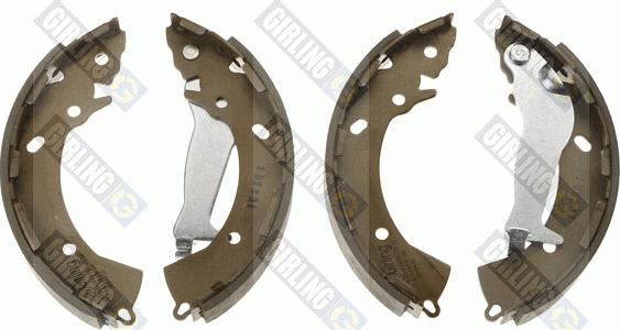 Girling 5187859 - Комплект тормозных колодок, барабанные autospares.lv