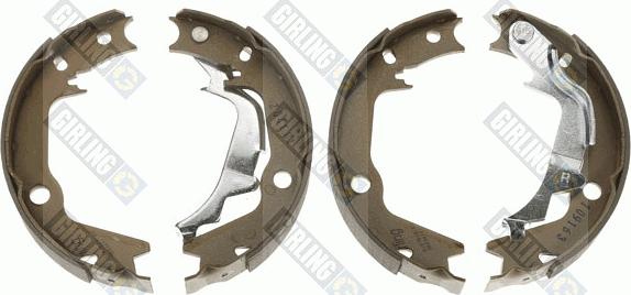 Girling 5187829 - Комплект тормозов, ручник, парковка autospares.lv