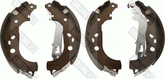 Girling 5187386 - Комплект тормозных колодок, барабанные autospares.lv