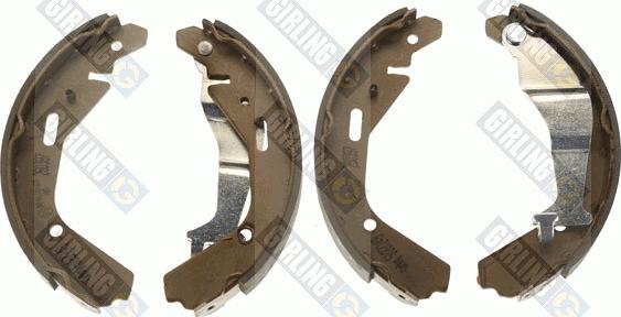 Girling 5187249 - Комплект тормозных колодок, барабанные autospares.lv