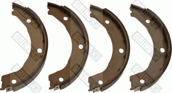 Girling 5187269 - Комплект тормозов, ручник, парковка autospares.lv