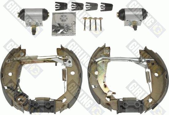 Girling 5315571 - Комплект тормозных колодок, барабанные autospares.lv