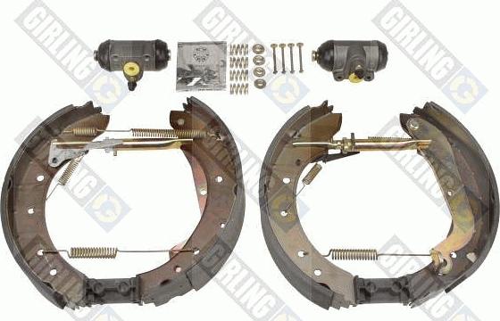 Girling 5311471 - Комплект тормозных колодок, барабанные autospares.lv