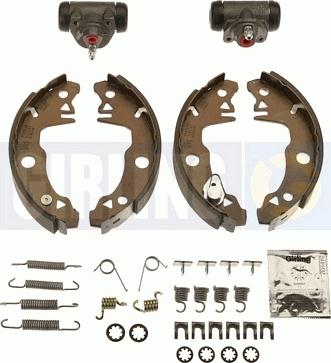 Girling 5210063 - Комплект тормозных колодок, барабанные autospares.lv