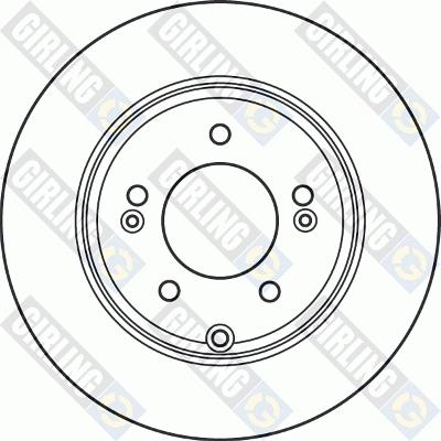 Girling 6049804 - Тормозной диск autospares.lv