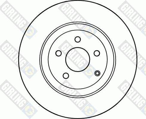 Girling 6041485 - Тормозной диск autospares.lv