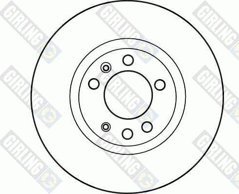 Girling 6041421 - Тормозной диск autospares.lv