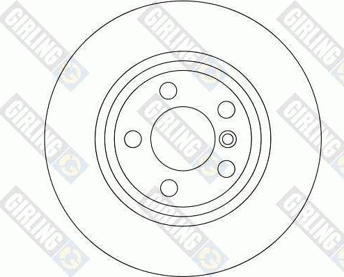 Girling 6043925 - Тормозной диск autospares.lv