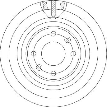 Girling 6043631 - Тормозной диск autospares.lv