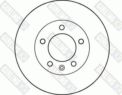 Girling 6042344 - Тормозной диск autospares.lv