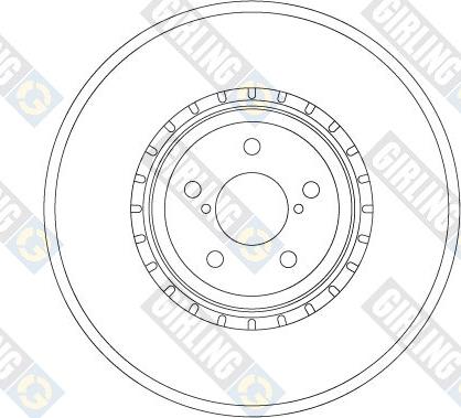 Girling 6069235 - Тормозной диск autospares.lv