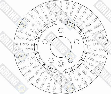 Girling 6064995 - Тормозной диск autospares.lv