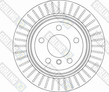 Girling 6065135 - Тормозной диск autospares.lv