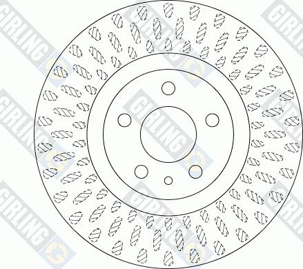 Girling 6065221 - Тормозной диск autospares.lv