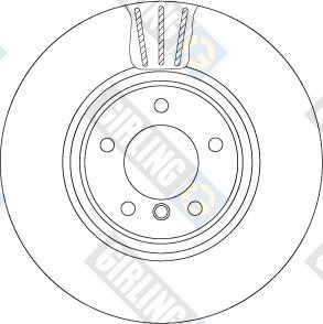 ATE 24.0126-0152.2 - Тормозной диск autospares.lv