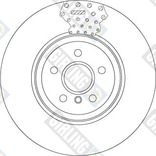 Girling 6066055 - Тормозной диск autospares.lv