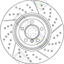 Girling 6066005 - Тормозной диск autospares.lv