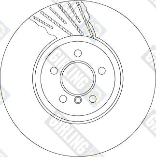 Girling 6066145 - Тормозной диск autospares.lv