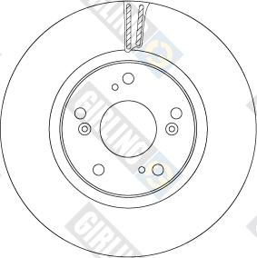 Girling 6066891 - Тормозной диск autospares.lv