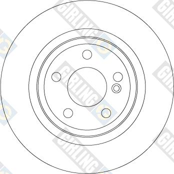 Girling 6066344 - Тормозной диск autospares.lv