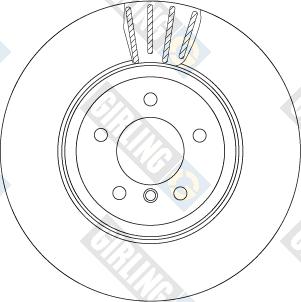 Girling 6066255 - Тормозной диск autospares.lv