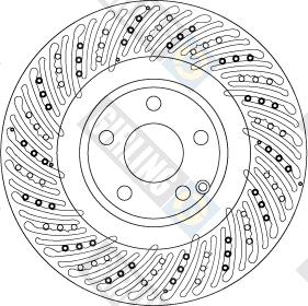 Girling 6066745 - Тормозной диск autospares.lv