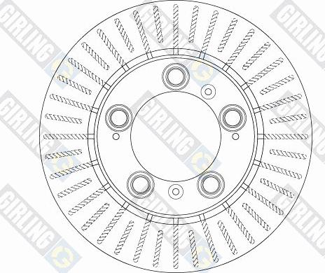 Girling 6063382 - Тормозной диск autospares.lv