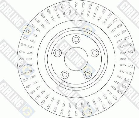 Girling 6062952 - Тормозной диск autospares.lv