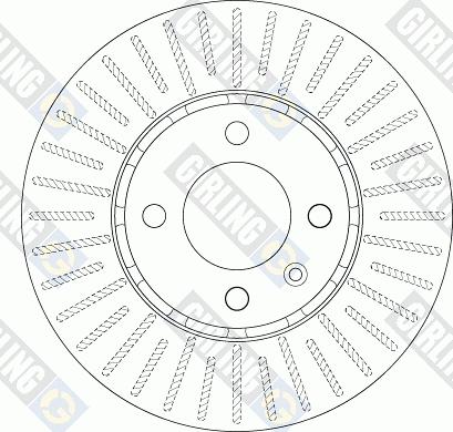 Girling 6062521 - Тормозной диск autospares.lv