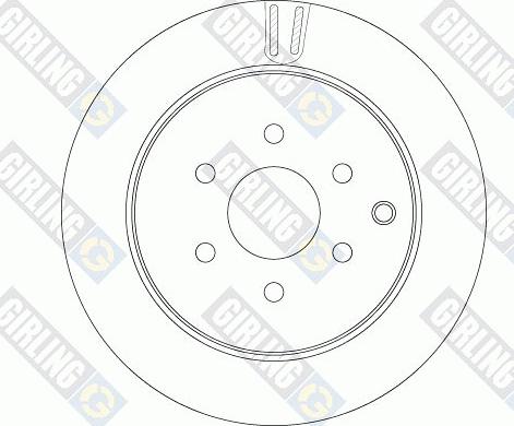 Girling 6062892 - Тормозной диск autospares.lv