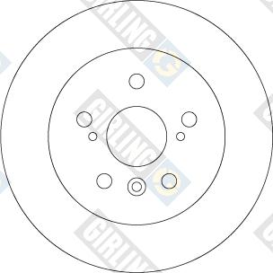 Girling 6067604 - Тормозной диск autospares.lv