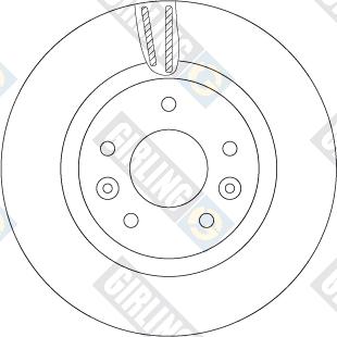 Girling 6067861 - Тормозной диск autospares.lv