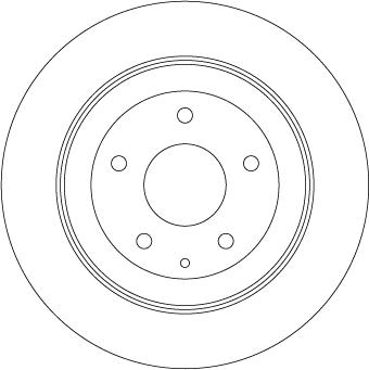 Girling 6080534 - Тормозной диск autospares.lv