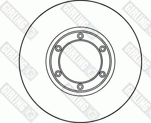 Girling 6030491 - Тормозной диск autospares.lv