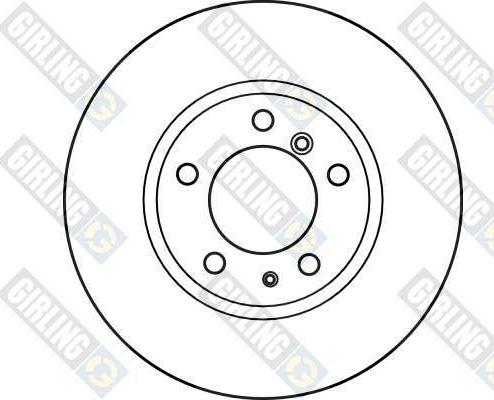 Girling 6025561 - Тормозной диск autospares.lv