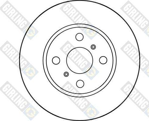 Girling 6026581 - Тормозной диск autospares.lv