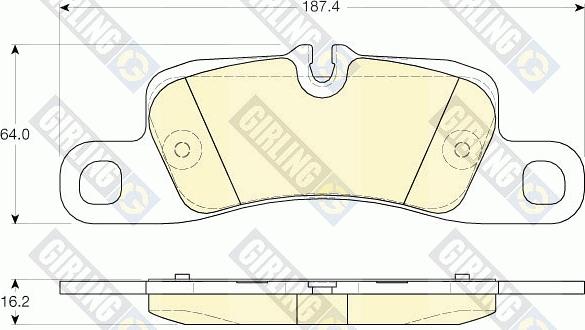 FTE 9005439 - Тормозные колодки, дисковые, комплект autospares.lv