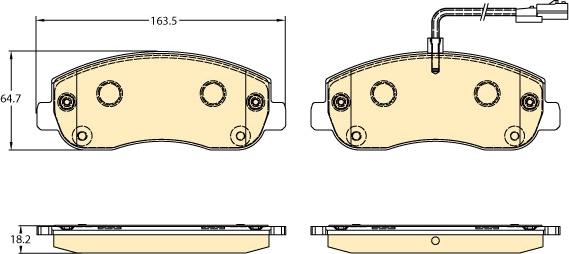 Girling 6119109 - Тормозные колодки, дисковые, комплект autospares.lv