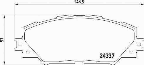 Girling 6134249 - Тормозные колодки, дисковые, комплект autospares.lv