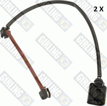 Girling 6335702 - Сигнализатор, износ тормозных колодок autospares.lv