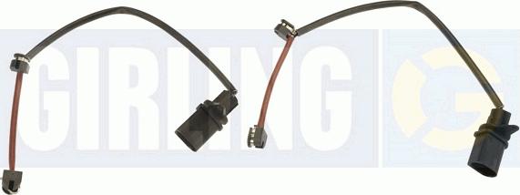 Girling 6336202 - Сигнализатор, износ тормозных колодок autospares.lv