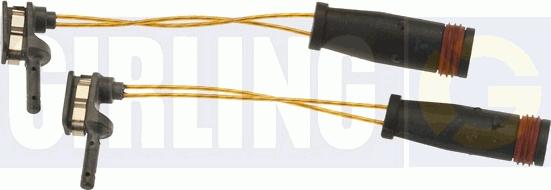 Girling 6333602 - Сигнализатор, износ тормозных колодок autospares.lv