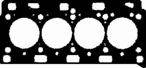 Glaser H80384-00 - Прокладка, головка цилиндра autospares.lv