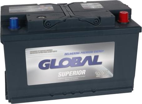 GLOBAL G 590 504 082 - Стартерная аккумуляторная батарея, АКБ autospares.lv