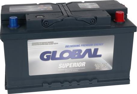 GLOBAL G 585 504 082 - Стартерная аккумуляторная батарея, АКБ autospares.lv