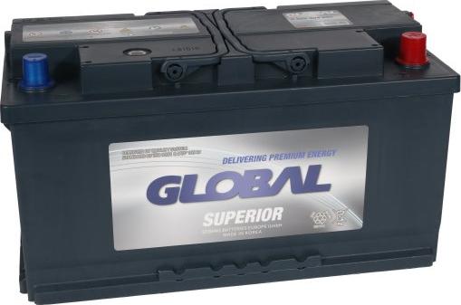GLOBAL G 600 504 090 - Стартерная аккумуляторная батарея, АКБ autospares.lv